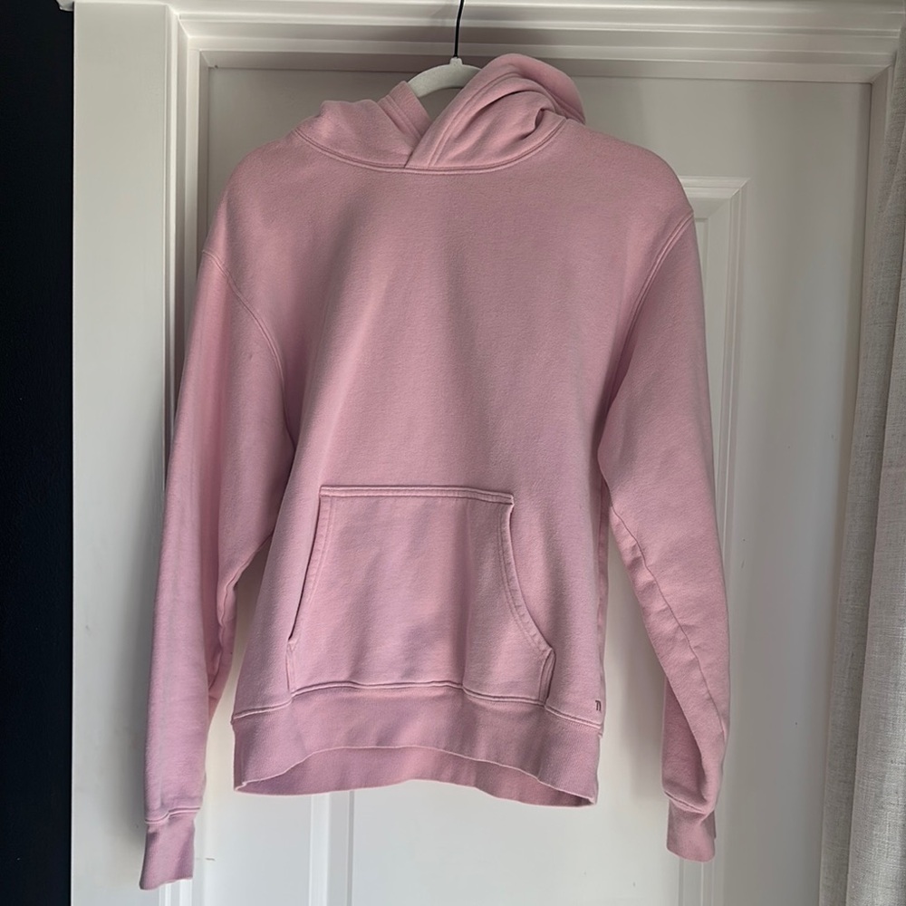 Aritzia TNA Perfect Fit pink hoodie